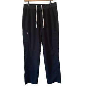 FIGS Scrub Pants Men's Technical Collection Double Pocket T2001 Black M Scrub